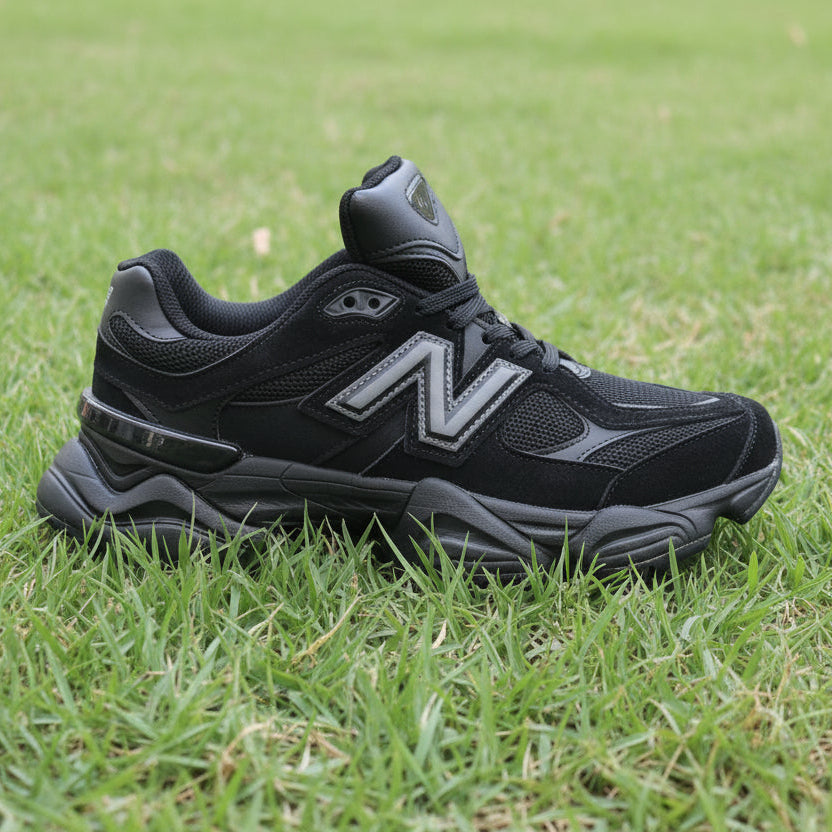 Chunky Retro Runner Sneakers – Premium Mesh & Suede Cushion Sole