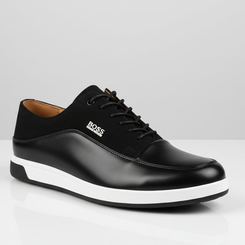 Men’s Premium Smart Casual Leather Shoes – Lightweight Office & Weekend Wear
