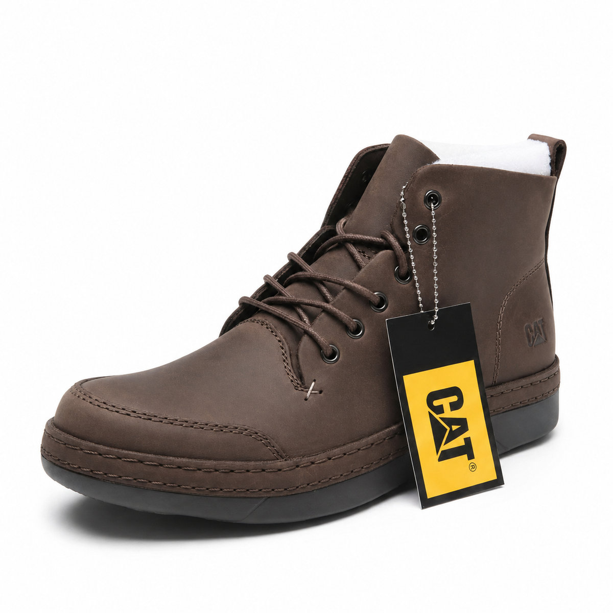 CAT Chukka Boots | Casual Leather Lace-Up Ankle Boots | Rugged Everyday Style | CLK | Sizes 39–46