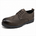 Timberland Men's Brogue Lace-Up Shoes | Wingtip Leather Casual Shoes | Rugged Lug Sole | CLK | Sizes 39-46
