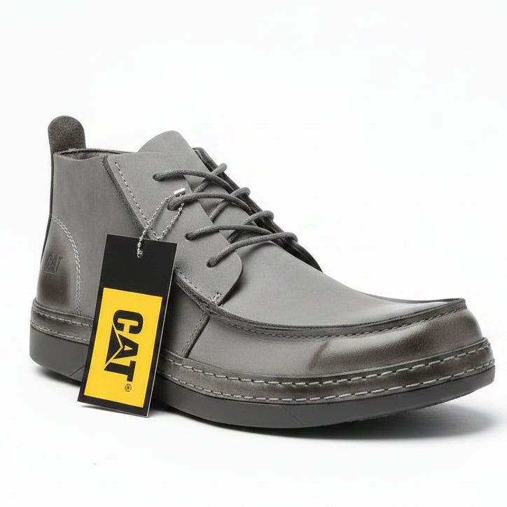 CAT grey chukka boots with lace-up design — Taptan Shop Kenya