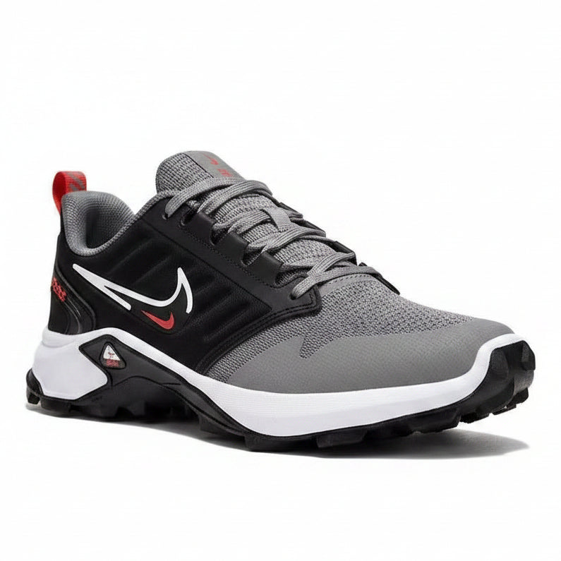 Men's Nike grey black red trail sneakers — Taptan Shop Kenya