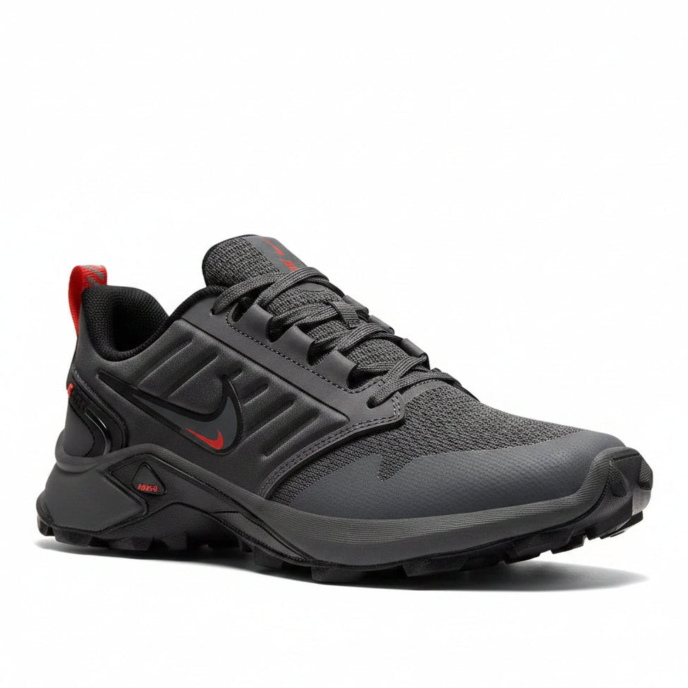 Men's Nike dark grey red accent trail sneakers — Taptan Shop Kenya