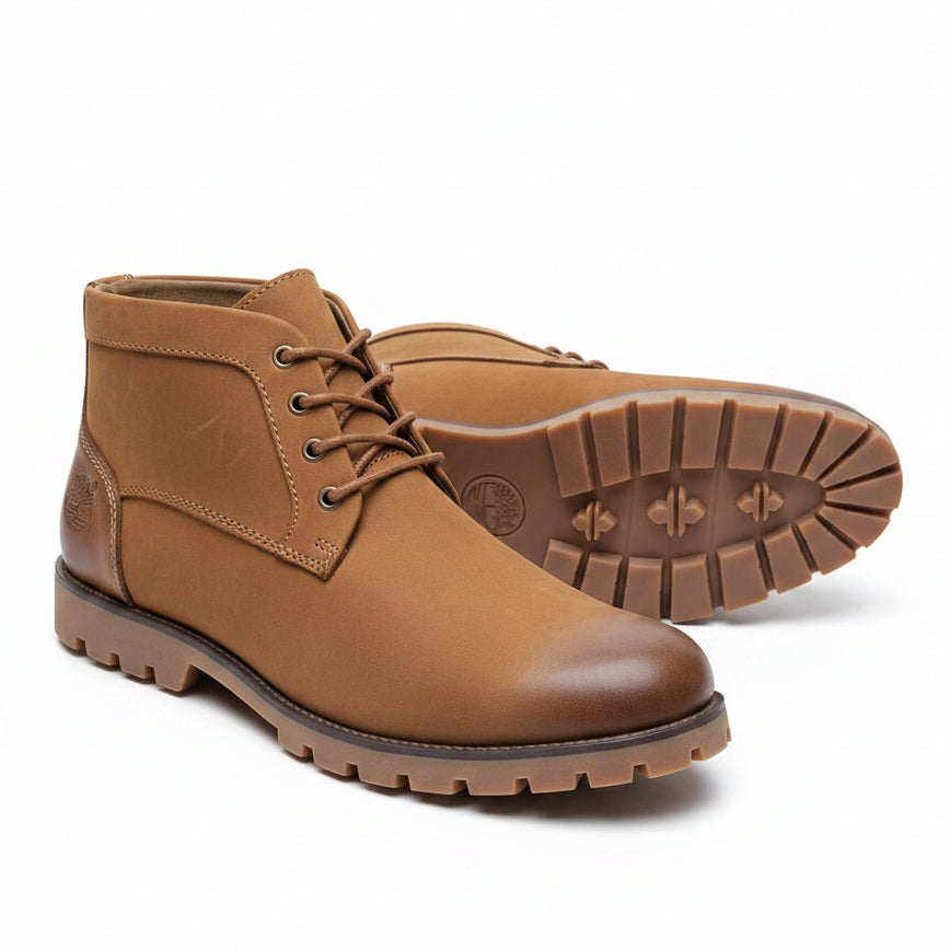Timberland tan brown chukka boots for men with rugged lug sole — Taptan Shop Kenya