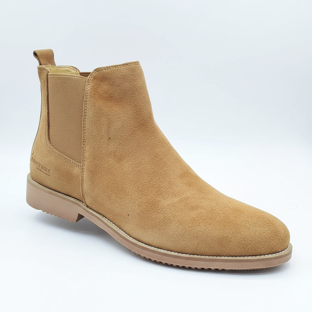 Men's Millionaire Suede Chelsea Boots | Slip-On Elastic Gusset Boots | CLK | Sizes 39–46