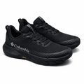 All-black ripstop mesh upper with black midsole & Vibram outsole