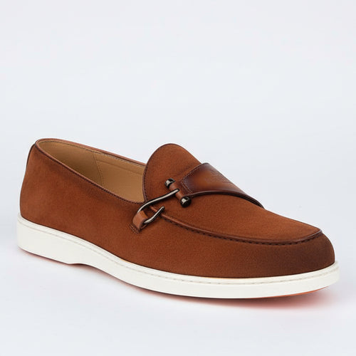 Luxury Horsebit Slip-On Loafers – Smart Casual Leather Comfort Shoes for Men