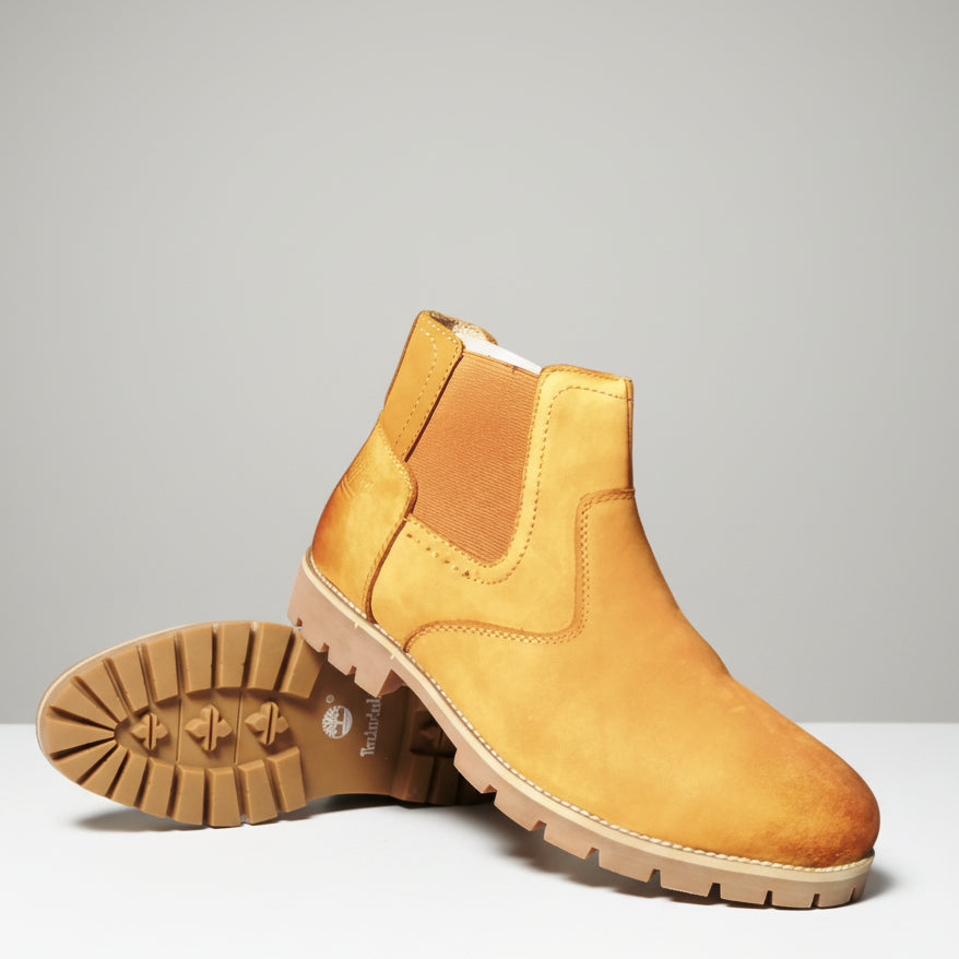 TerraGrip Premium Chelsea Boots – Rugged Suede Slip-On Outdoor & Casual Boots