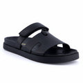 Men’s Adjustable Comfort Sandals – Premium Dual-Strap Slip-On