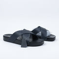 Men’s Premium Cross Strap Slides – Lightweight Everyday Comfort Sandals