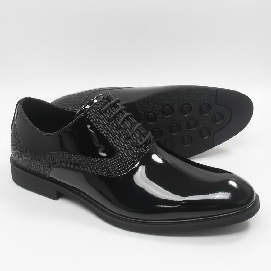Monarch Glossy Loafers – Luxury Formal Slip-On Dress Shoes for Men_SLOZXAE