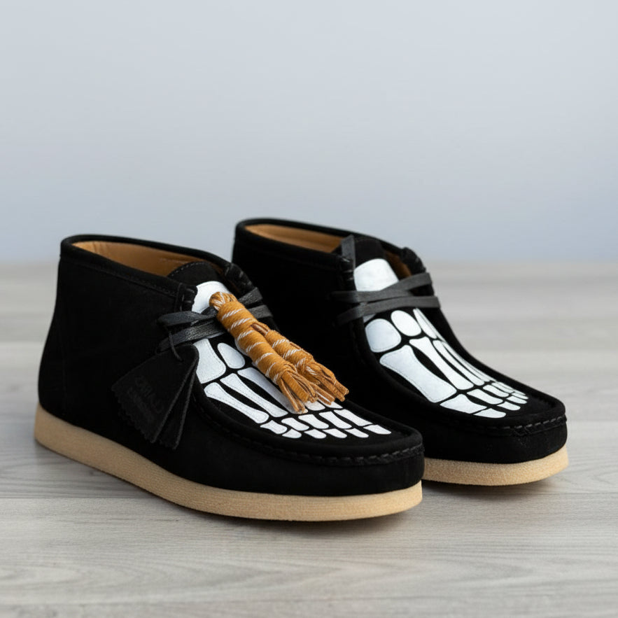 Premium Suede Wallabee Boots – Bold Street Style Casual Shoes