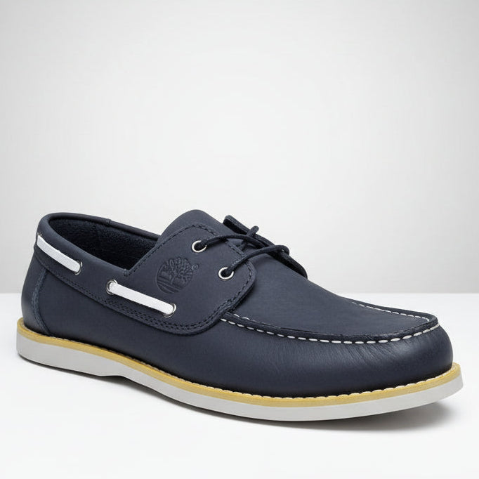 Men’s Classic Casual Boat Shoes – Lightweight Leather Slip-On Comfort_11CK_01
