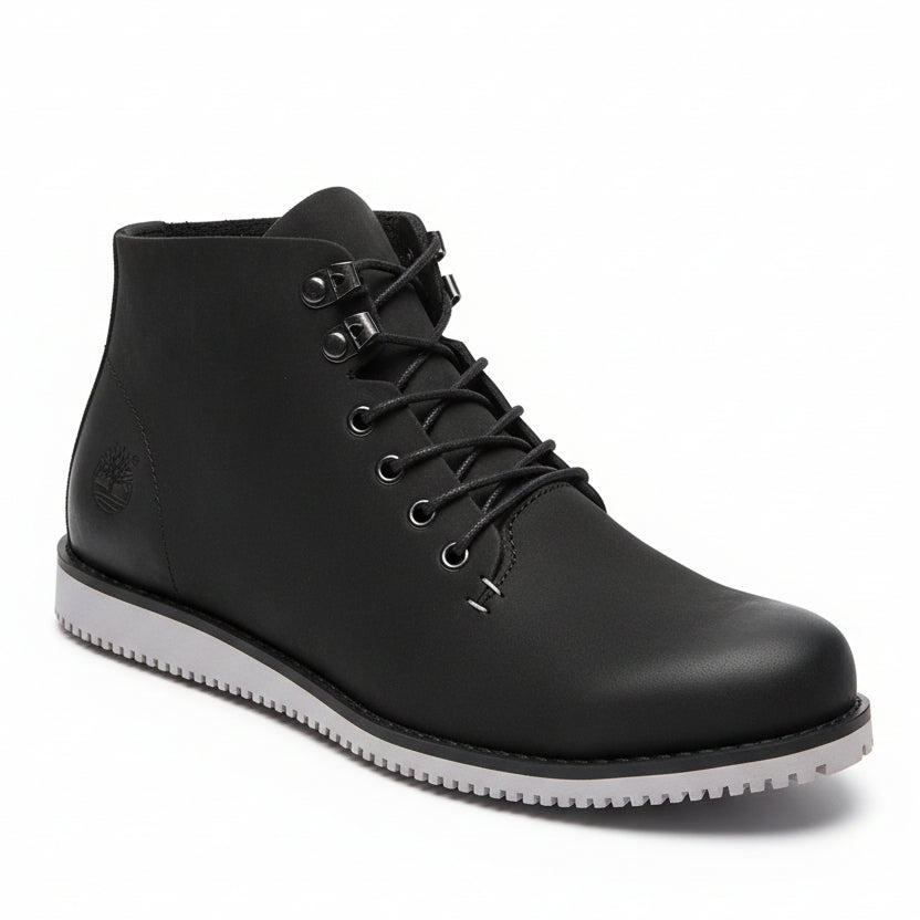 Men’s Mid-Cut Leather Casual Boots – Rugged Comfort Everyday Wear_11CK_09