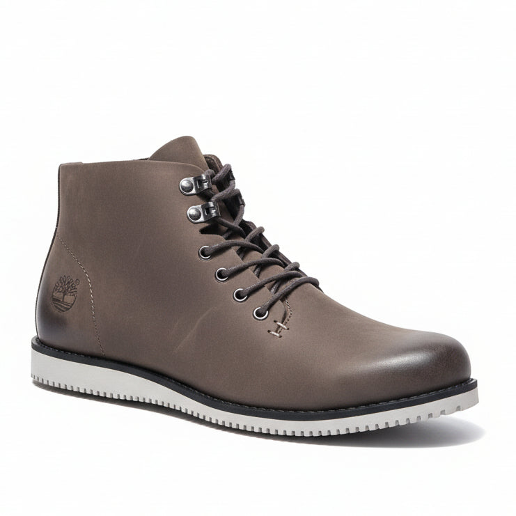 Men’s Mid-Cut Leather Casual Boots – Rugged Comfort Everyday Wear_11CK_09