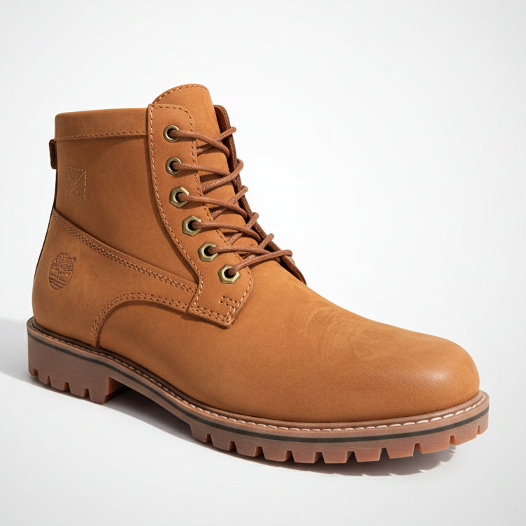 Urban Trek Leather Combat Boots – Premium Rugged Casual Ankle Boots