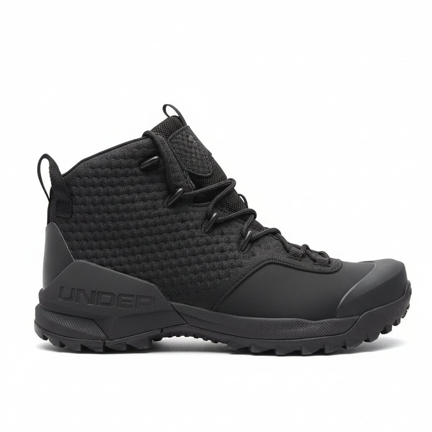 Rugged High-Top Outdoor Sneakers – All-Terrain Grip & Cushioned Support