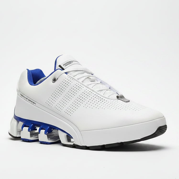Men's Adidas Porsche Design Bounce sneakers white blue collar — Taptan Shop Kenya