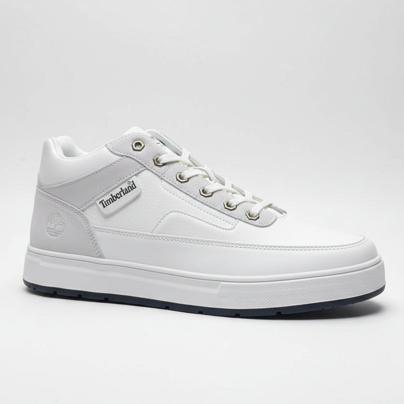 Urban Mid-Cut Leather Boots – Stylish Casual Streetwear & Everyday Comfort Sneakers
