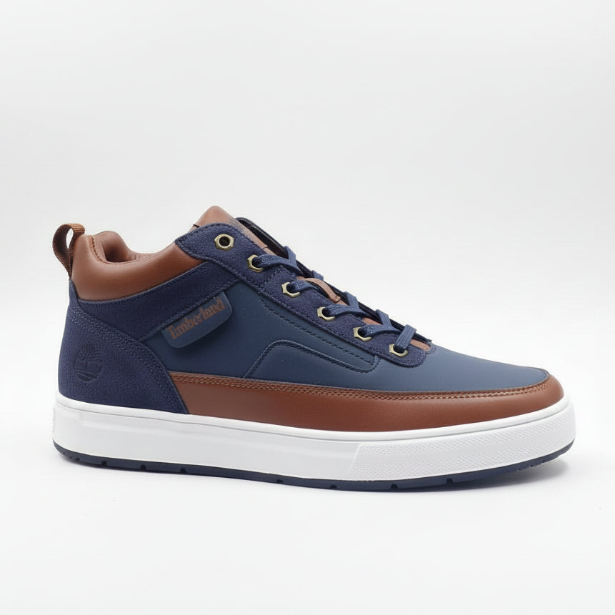 Urban Mid-Cut Leather Boots – Stylish Casual Streetwear & Everyday Comfort Sneakers