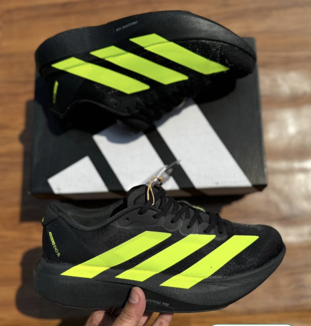 AeroStrike Adizero Running Sneakers | Lightweight Racing & Training Shoes | JS | Sizes 40–45