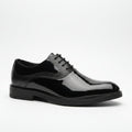 LuxeForge Oxford Shoes | Wet Look | Glossy Formal & Smart Office Shoes | JS | Sizes 40–45