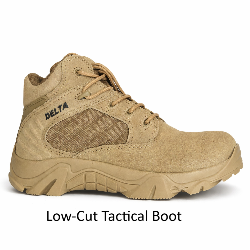 Delta Tactical Boots – Low Cut & High Cut Desert Outdoor Sneakers for Work & Casual Wear