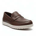 Men's Casual Penny Loafers | Slip-On Moc-Toe Shoes | Lightweight Everyday Shoes | CLK | Sizes 39-46