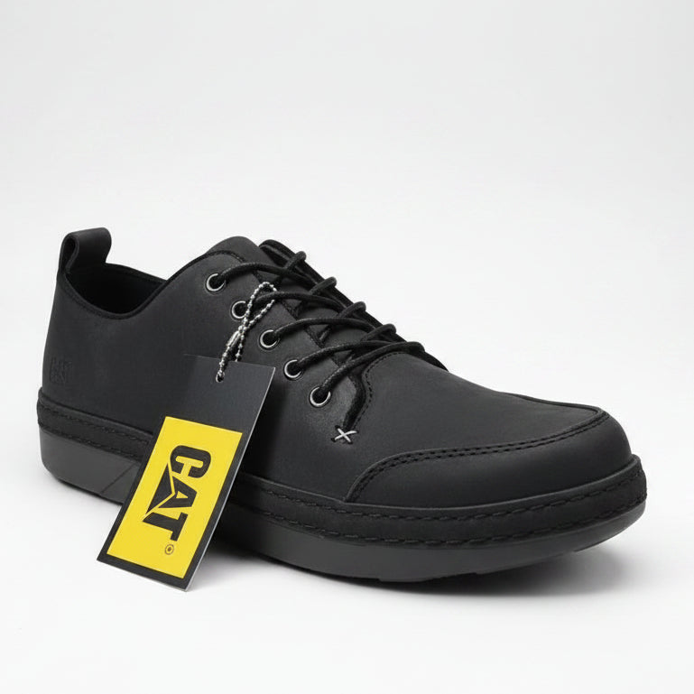 CAT Men's Moc-Toe Lace-Up Shoes | Casual Leather-Style Shoes | CLK | Sizes 39-46